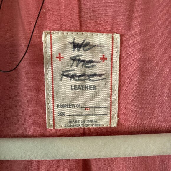 NWOT Free People Liza Leather Jacket Fringe Embroidered Western Suede Sz M $698 - Picture 4 of 6